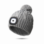Night Scope Night Scope Nova Pom Hat Grey