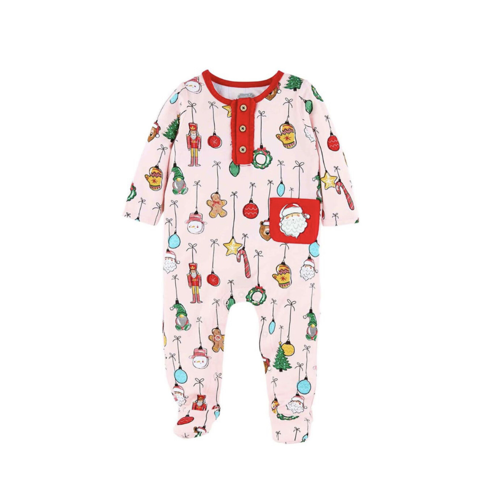 Mudpie Mudpie Pink Ornament Sleeper