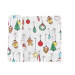 Mudpie Mudpie Christmas Ornament Swaddle White