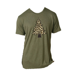 Jane Marie Jane Marie Leopard Tree T-Shirt Military Green