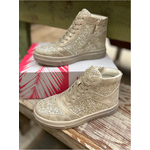 Corkys Corkys Notorious Sneakers Gold Metallic