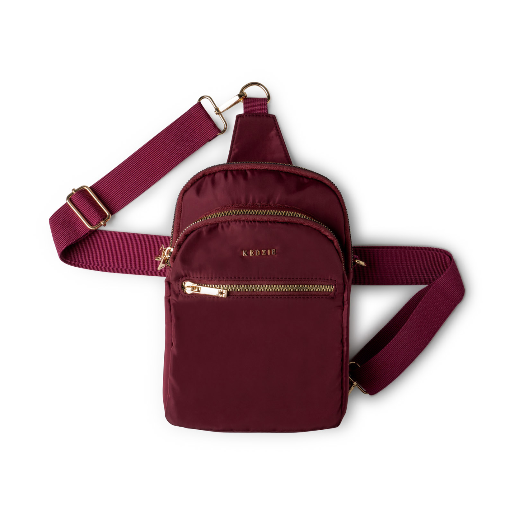 Kedzie Kedzie Roundtrip Convertible Sling Burgundy