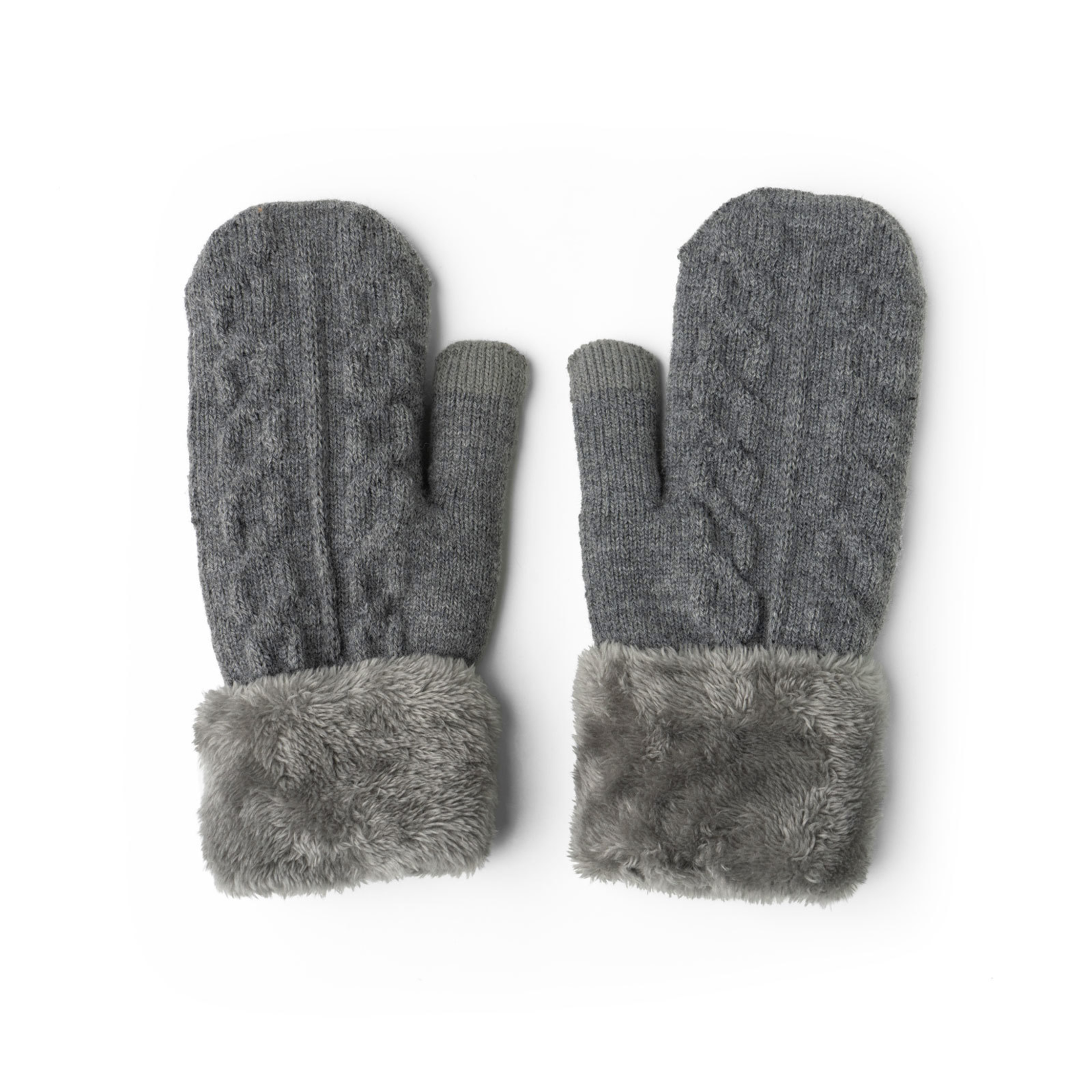 Britt's Knits Britt’s Knits Heathered Gray Originals Mittens