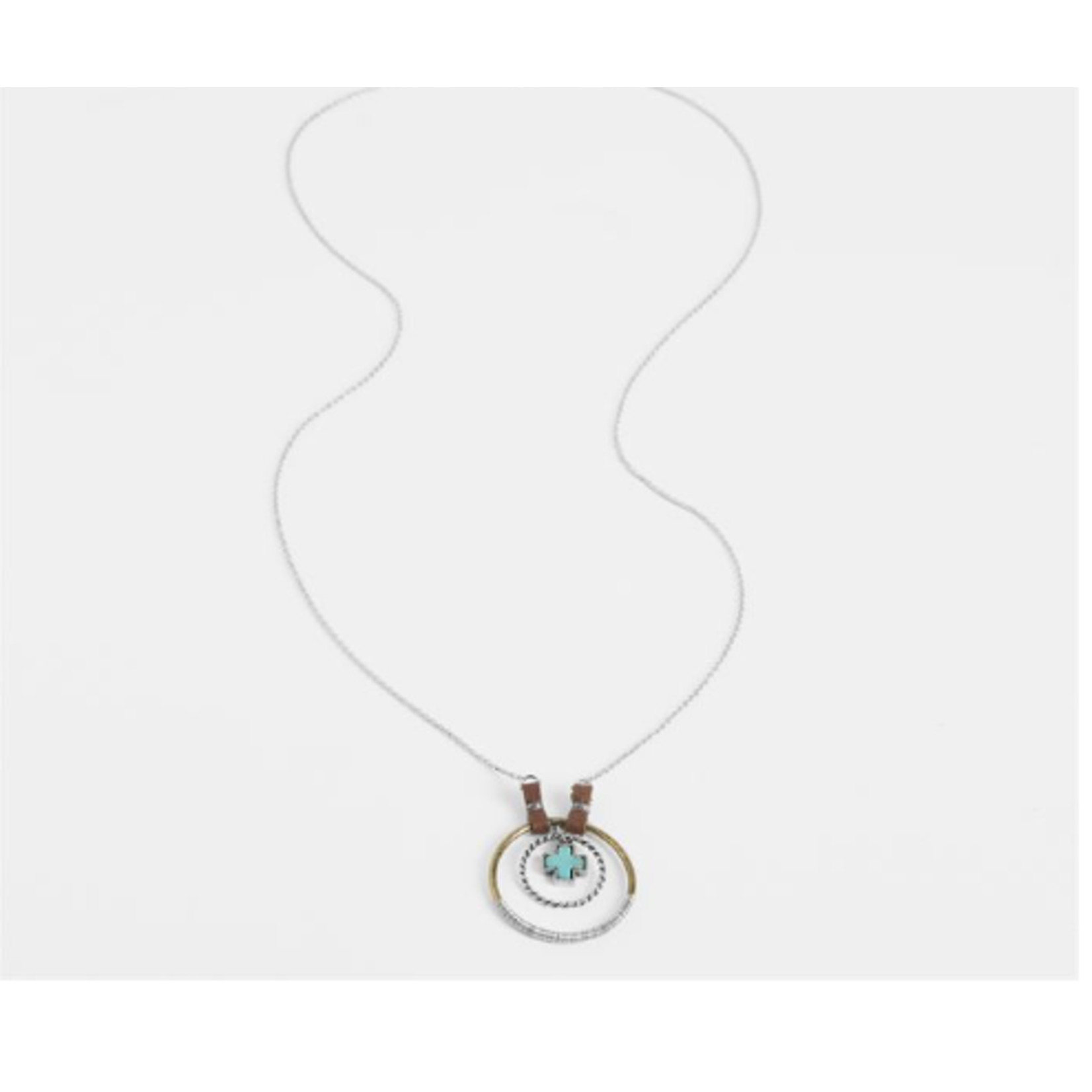 Coco + Carmen Coco & Carmen Adriel Necklace Turquoise