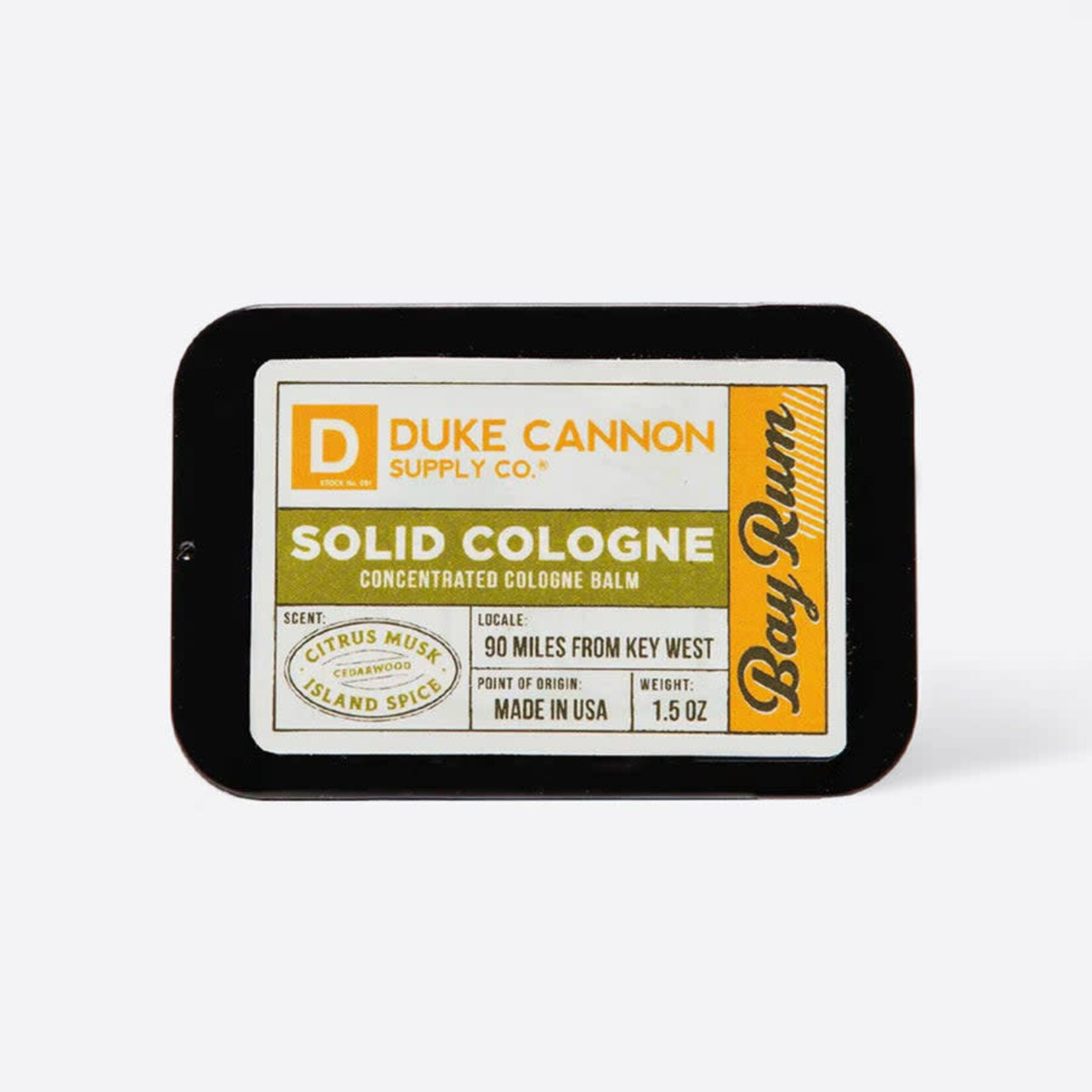 Duke Cannon Duke Cannon Solid Cologne Bay Rum