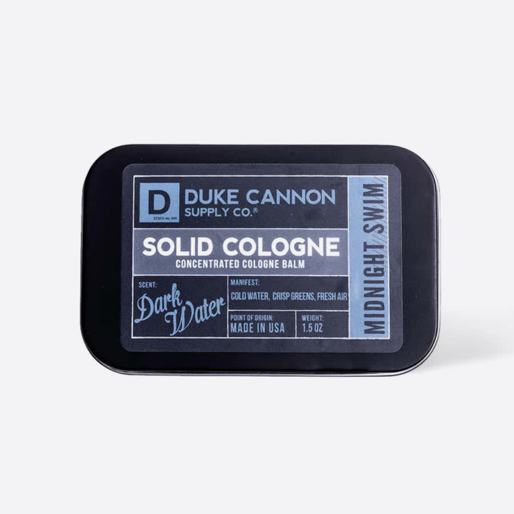 Duke Cannon Duke Cannon Solid Cologne Midnight Swim