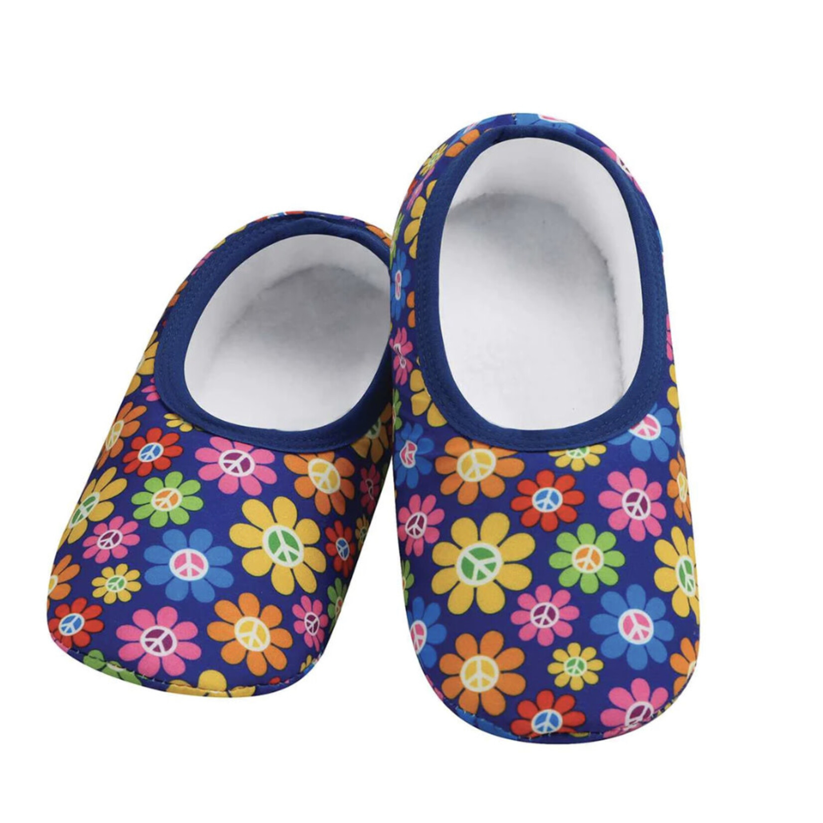 Snoozies Snoozies Daisy Plush Skinnies Slippers