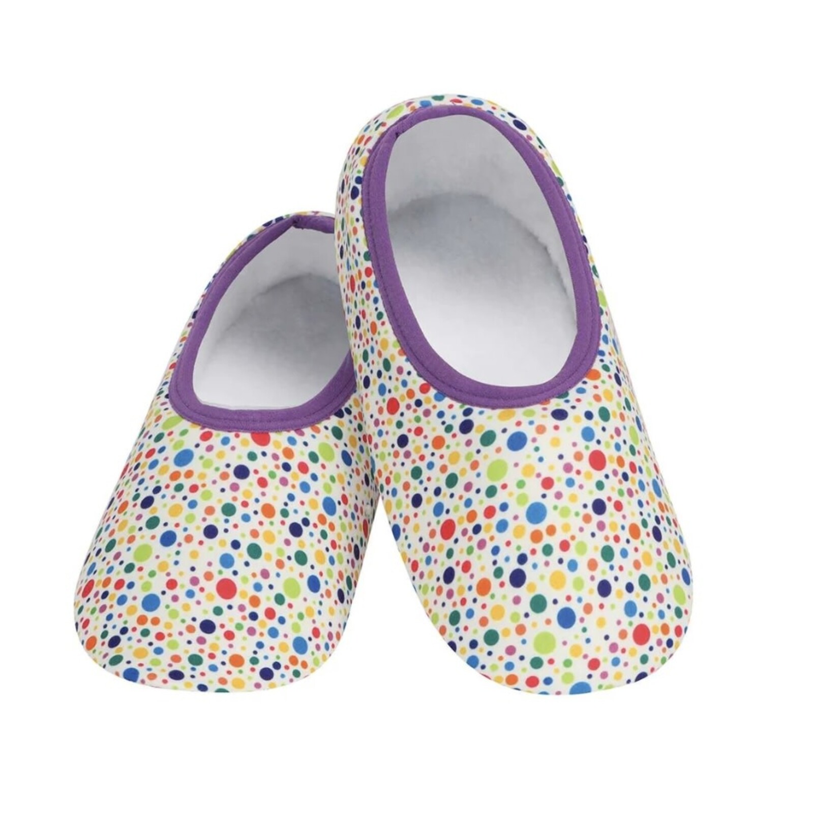 Snoozies Snoozies Multi Dots Skinnies Slippers