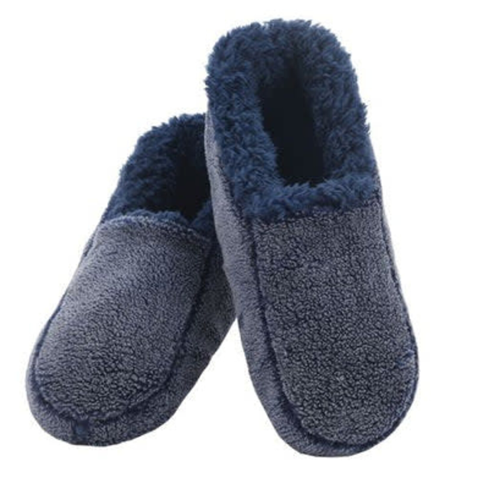 Snoozies Snoozies Men's Navy Two Tone Slippers