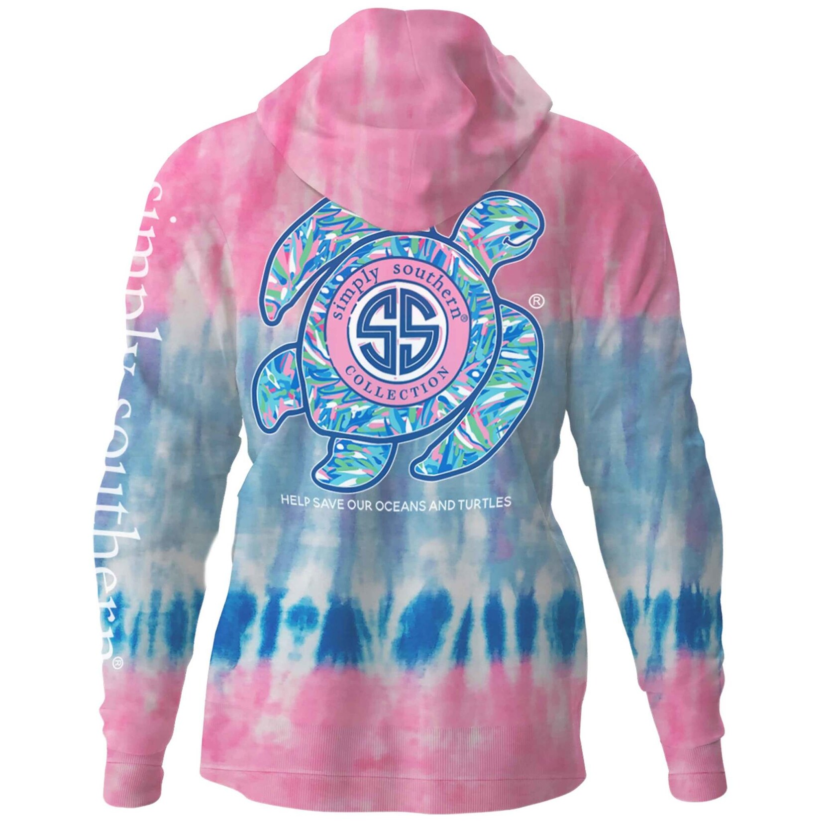 Simply Southern Turtle Candy Hoodie XXL