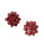 Whispers Whispers Bow Earrings Red Stud WN004483