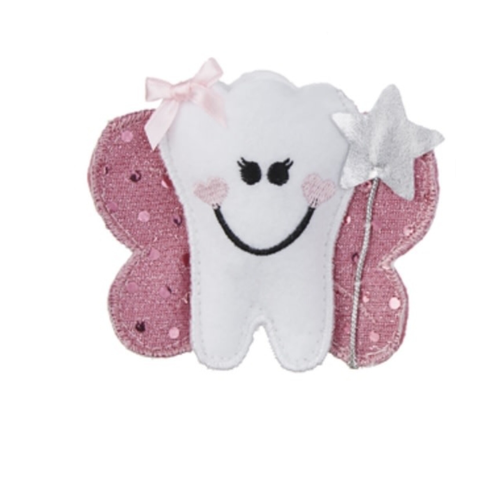Ganz Tooth Fairy Pillow Pink
