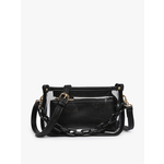 Jen & Co Jen & Co Jessica Clear Crossbody Black M2226