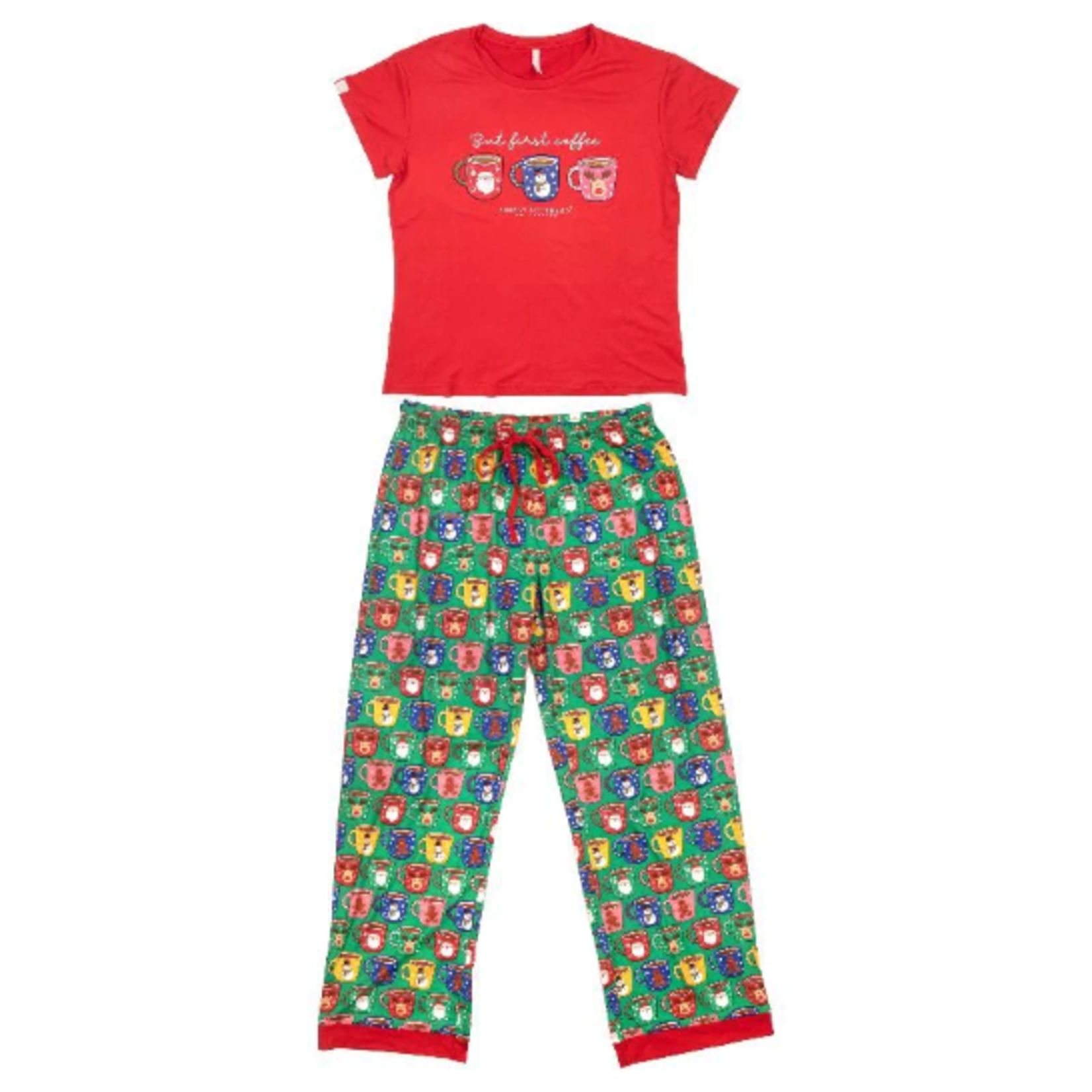 Simply Southern Simply Southern Holiday PJ Set Coffee