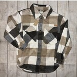 Simply Southern Simply Southern Shacket Jacket Sepia Plaid