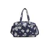 Vera Bradley Vera Bradley Performance Twill Large Travel Duffel Blooms and Branches Navy