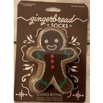 Living Royal Living Royal Gingerbread 3D Crew Socks