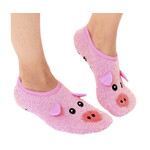 Living Royal Living Royal Pig Fuzzy Slippers