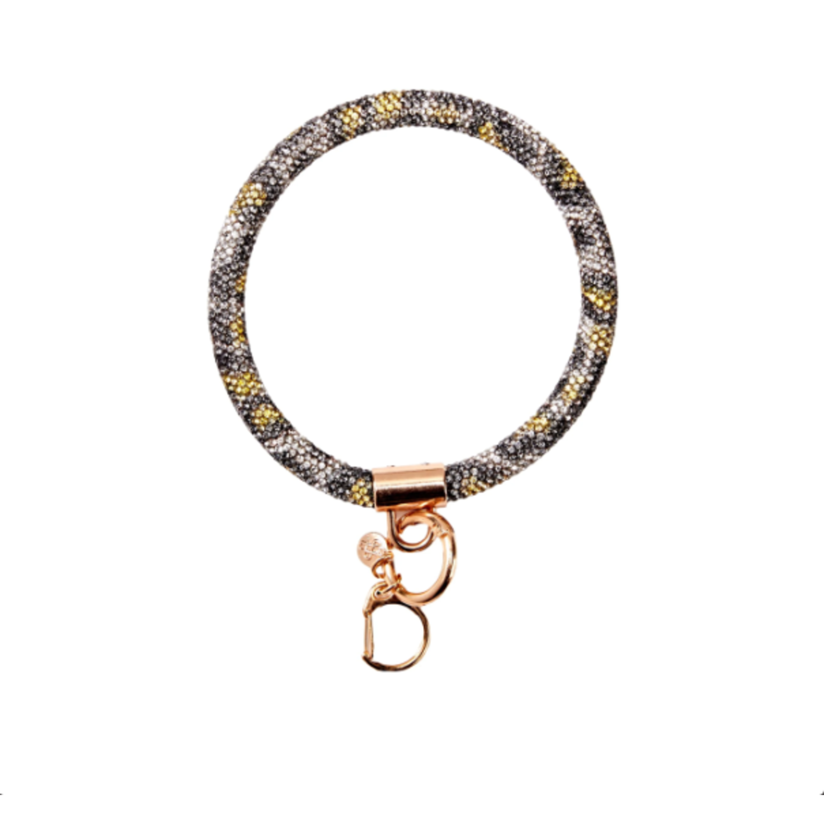 Simply Southern Simply Southern Rhinestone Bangle Leopard