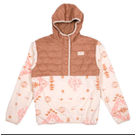 Simply Southern Simply Southern Furry Hoodie Cream Aztec