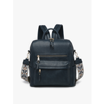 Jen & Co Jen & Co Amelia Backpack Navy BP 1993