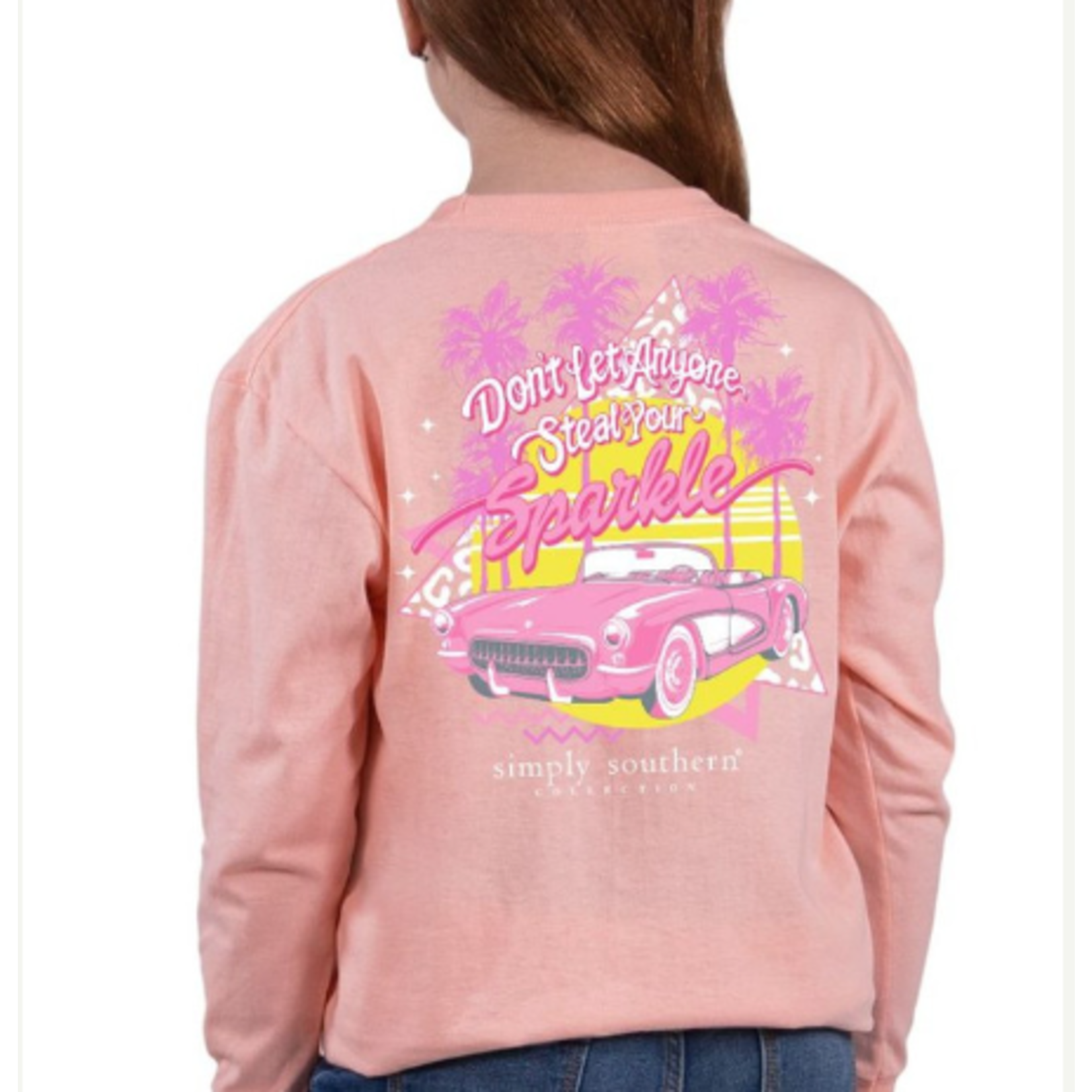 Simply Southern Simply Southern Long Sleeve T Shirt Sparkle Reef