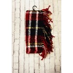 Mirabeau Mirabeau Infinity Scarf Red Plaid