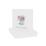 Pavilion Love You Grandma Stud Earrings