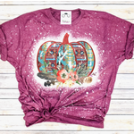 Daydreamer Designs Daydreamer Designs Aztec Pumpkin Bleached Tee