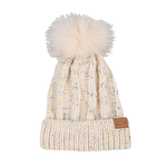 Simply Southern Simply Southern Chenille Beanie Cream