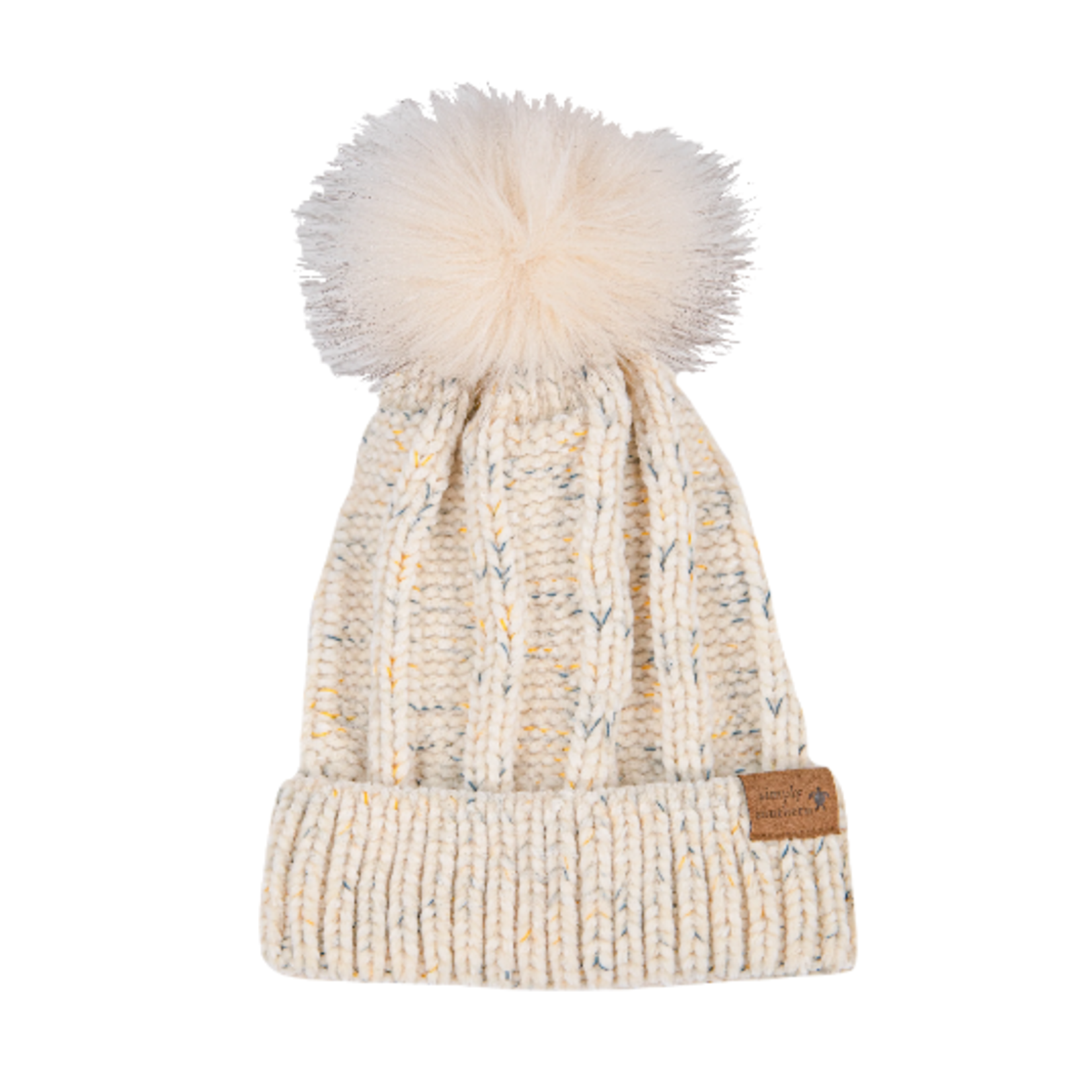 Simply Southern Simply Southern Chenille Beanie Cream