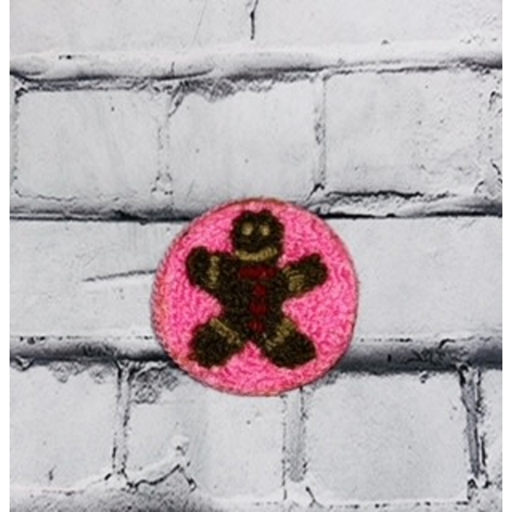 Simply Southern Simply Southern Water Absorbent Holiday Car Coaster Gingerbread Man