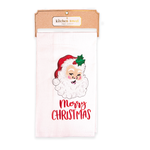 Simply Southern Simply Southern Kitchen Towel Merry Christmas Santa