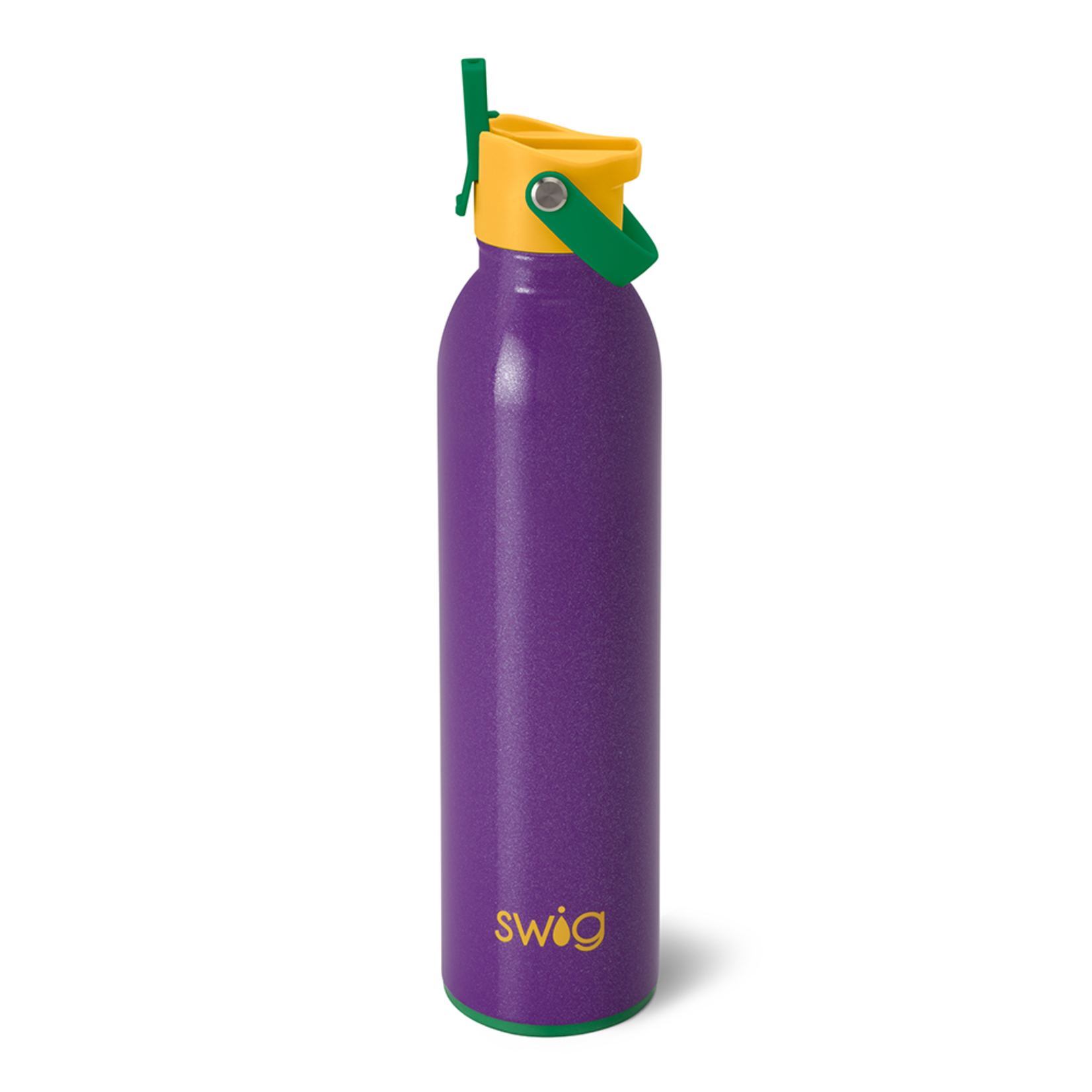 Swig Swig Flip & Sip Water Bottle Pardi Gras 26oz
