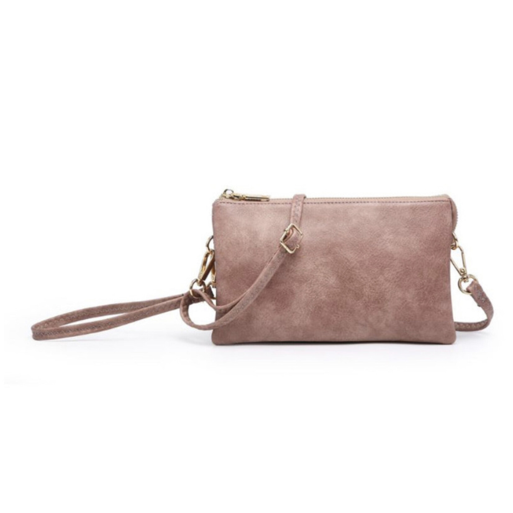 Jen & Co Jen & Co Riley Crossbody Dark Rose M013