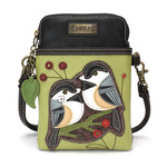 Chala Chala 827 Cellphone Crossbody Chickadee Green