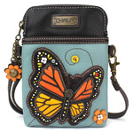 Chala Chala 827 Cellphone Crossbody Monarch Butterfly