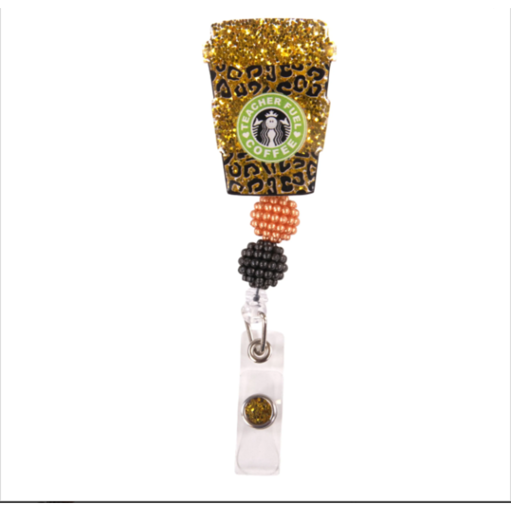 Simply Southern Simply Southern Badge Reel Brown Leopard