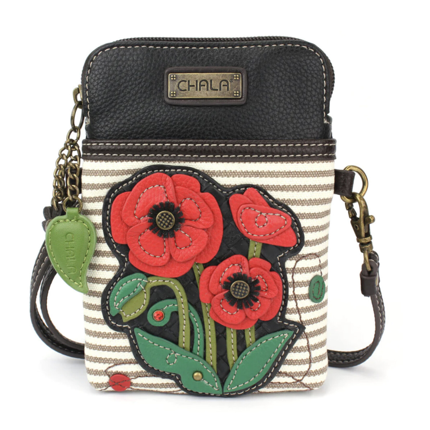 Chala Chala Cellphone Crossbody Red Poppy 827