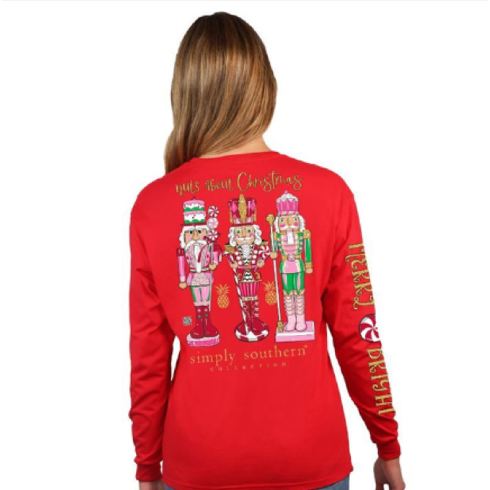 Simply Southern Simply Southern Long Sleeve Nutcracker Red