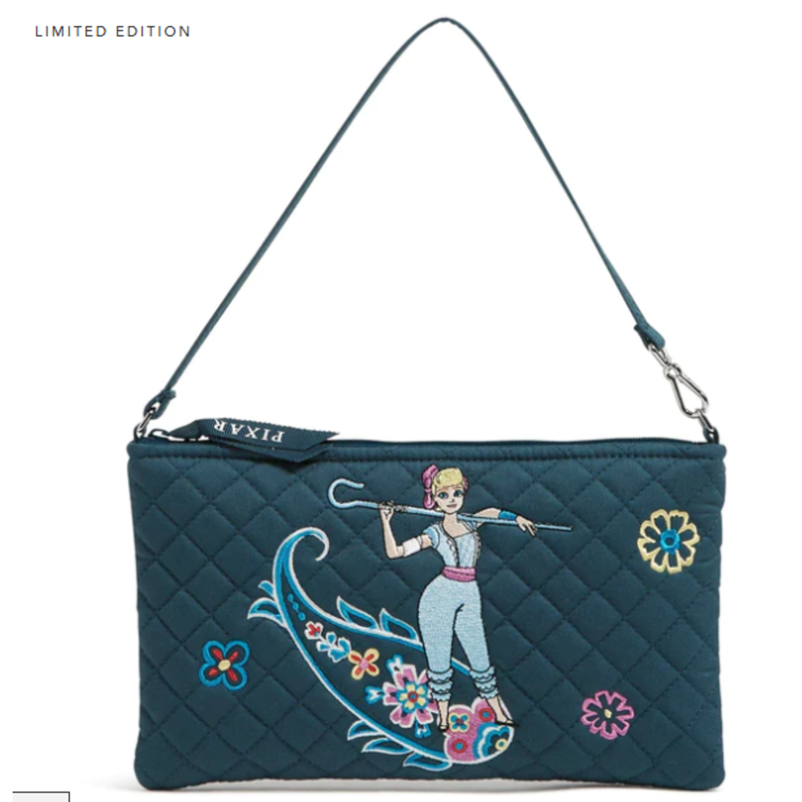 Vera Bradley Vera Bradley RFID Convertible Wristlet Toy Story Embroidered Bo Peep