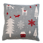 Ganz Holiday Mod Woodland Pillow