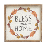 Ganz Bless Our Home Fall Wall Decor