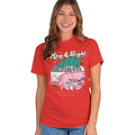 Simply Southern Simply Southern Short Sleeve Bus Tree Red XL