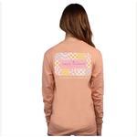 Simply Southern Simply Southern Long Sleeve Groovy Logo Cafe