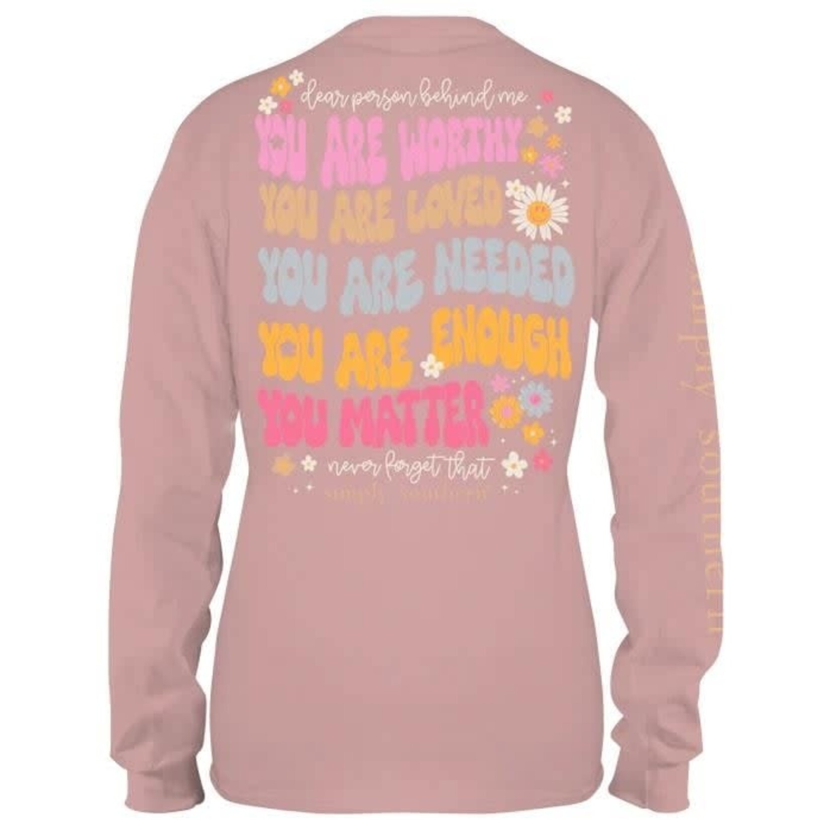 Simply Southern Simply Southern Long Sleeve You Are Suede