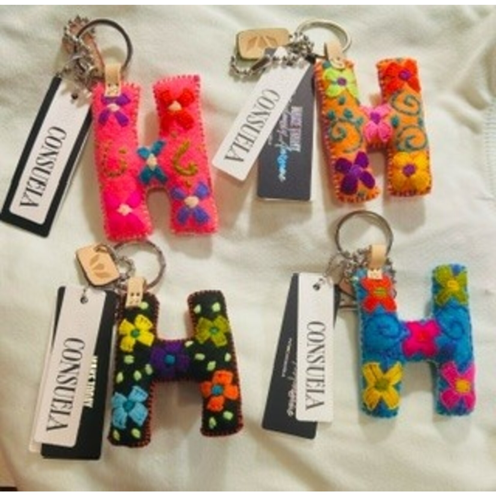 Consuela Consuela Felt Charm "H"