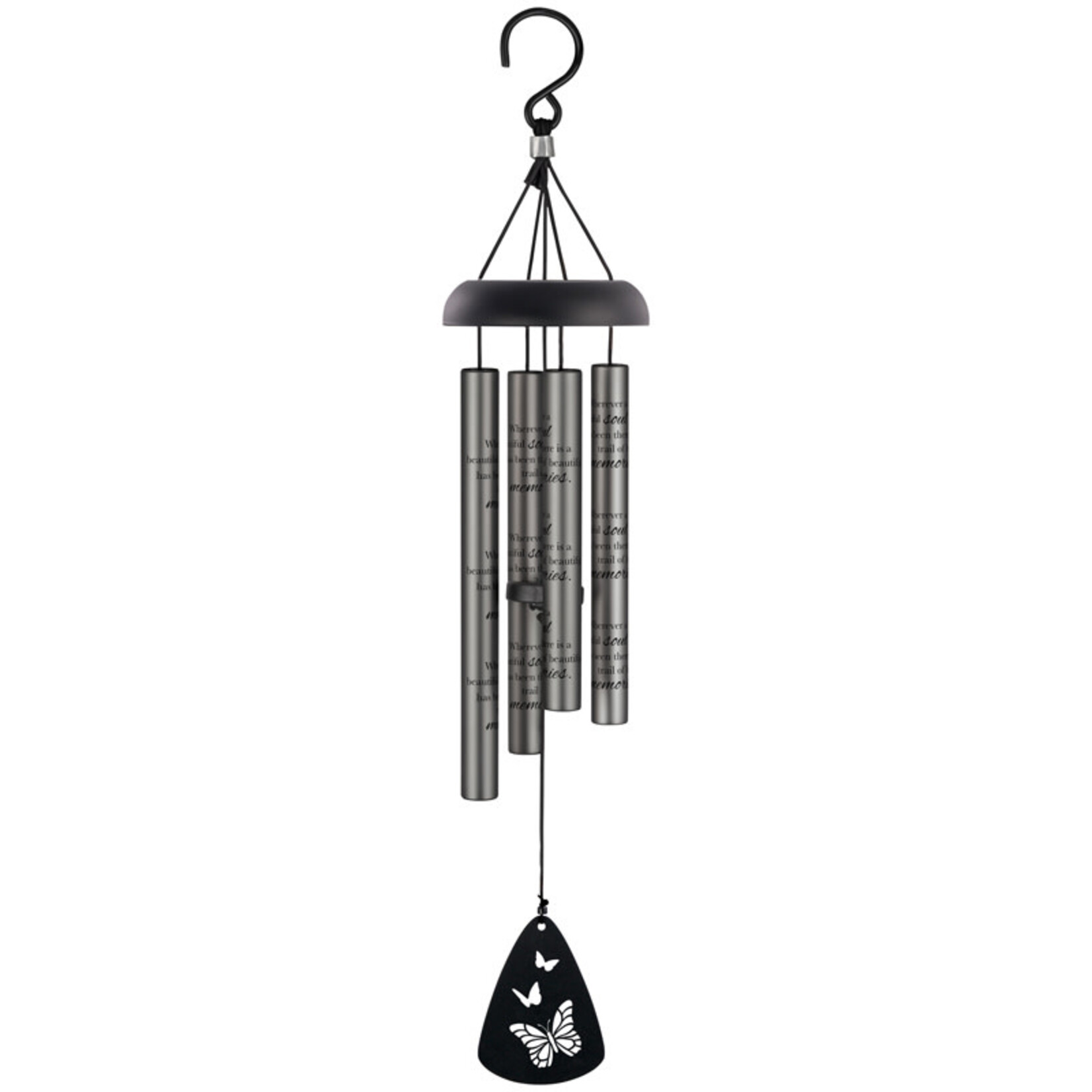 Carson Beautiful Soul Charcoal Sonnet Chime 21”