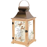 Carson In Our Hearts Wooden Lantern