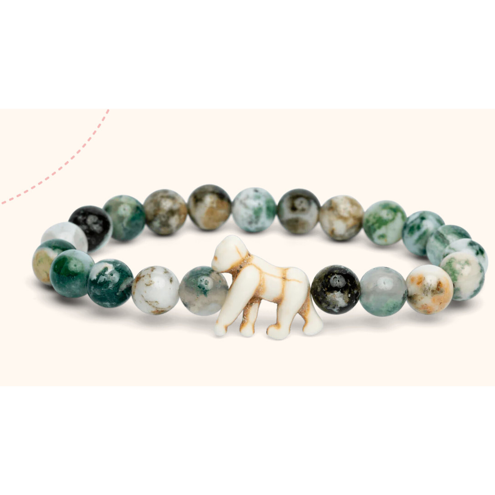Fahlo Fahlo Traverse Gorilla Bracelet Rainforest Green